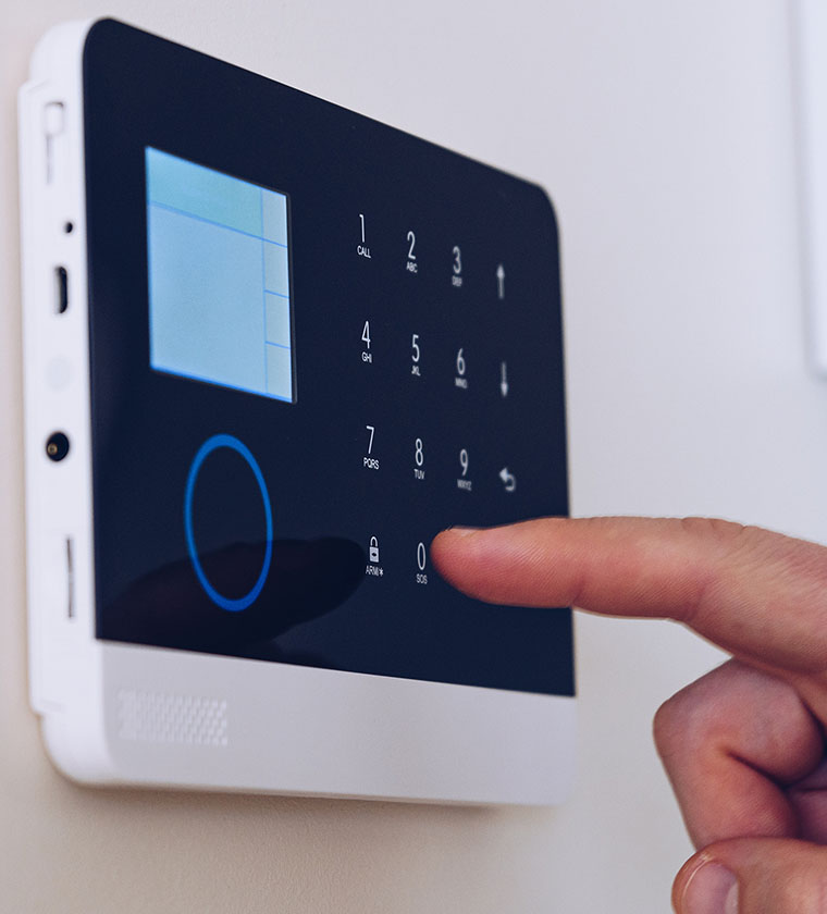 Office Security Solutions - Security System Keypad